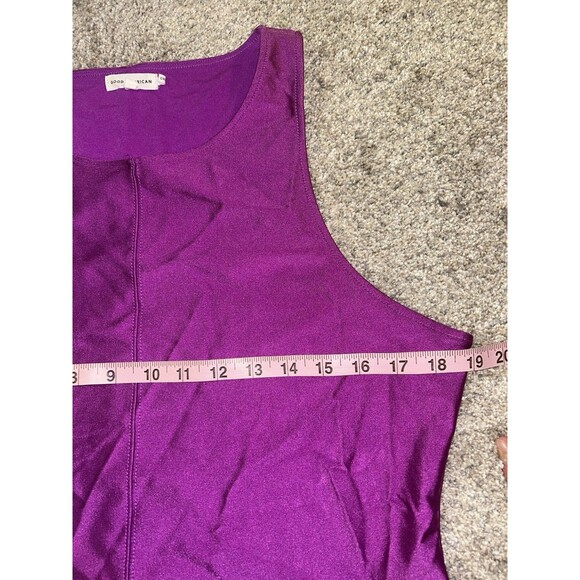 Good American High Shine Body Suit Purple 5 Compression Nylon 2XL - Picture 6 of 6